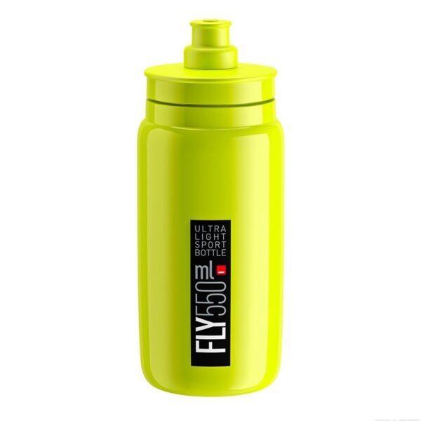 Botella caramagiola 550 ml color amarillo fluor ultra ligera