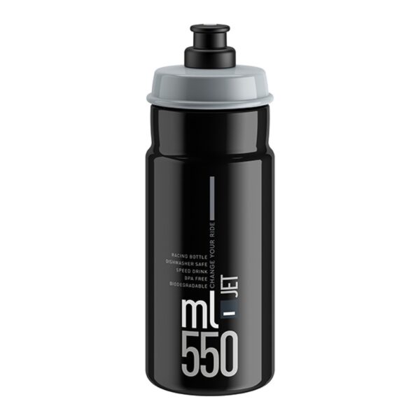 Botella caramagiola 550 ml color negro ultra ligera