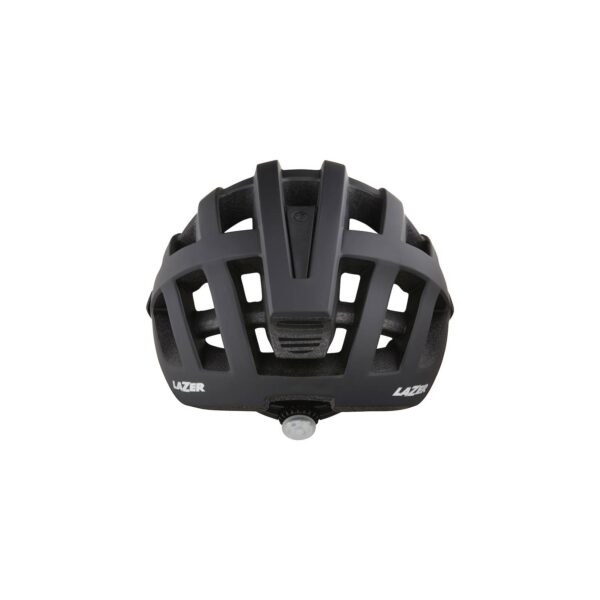 Casco Lazer Compact color negro matte ajustable + luz led - Imagen 2