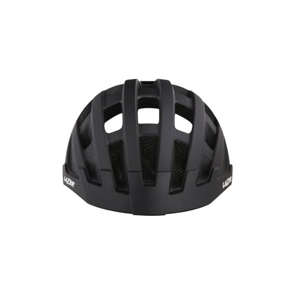Casco Lazer Compact color negro matte ajustable + luz led - Imagen 3