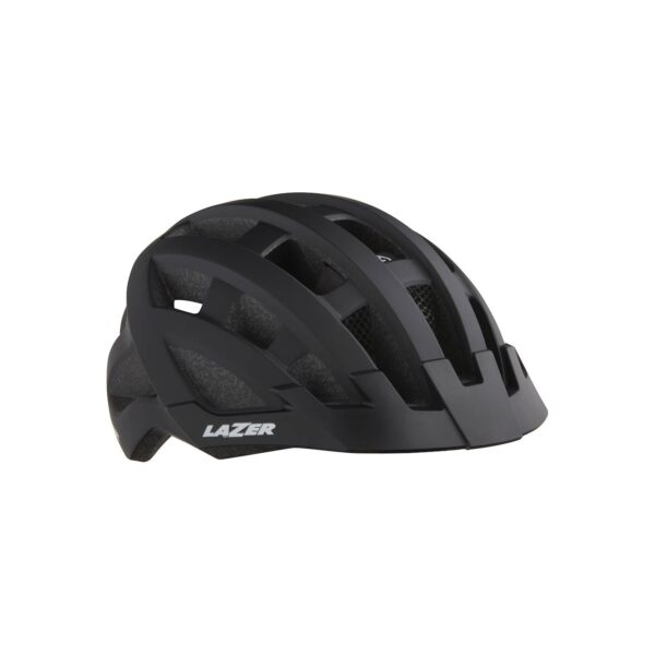 Casco Lazer Compact color negro matte ajustable + luz led - Imagen 5